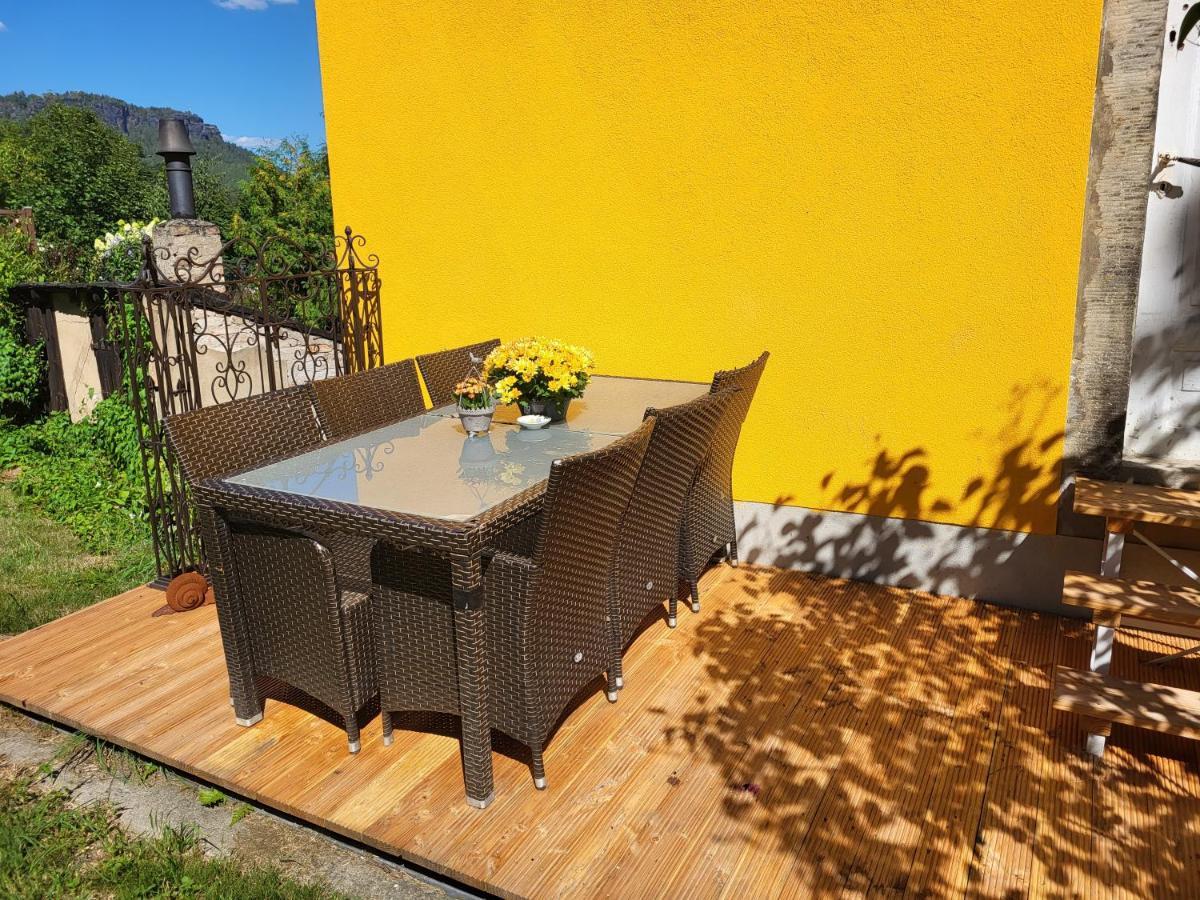 Apartament Kirchblick Königstein an der Elbe Zewnętrze zdjęcie